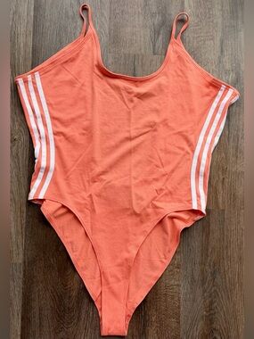 🆕 ADIDAS ORIGINALS | Cotton Bodysuit | Trefoil Logo | 3 Stripe | Athleisure